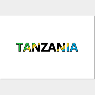 Drapeau  Tanzania Posters and Art